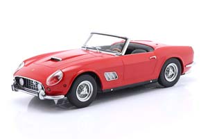 FERRARI 250 GT CALIFORNIA SPYDER WITH REMOVABLE HARDTOP 1960 RED/BLACK
