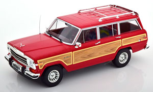 JEEP GRAND WAGONEER 1989 RED