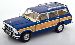 JEEP GRAND WAGONEER 1989 BLUE METALLIC