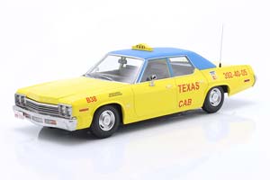 DODGE MONACO TEXAS CAB 1974 YELLOW BLUE