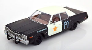 DODGE MONACO BLUESMOBILE LOOK A LIKE 1974 BLACK WHITE