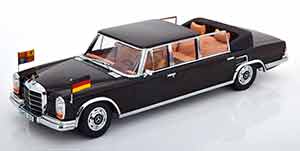 MERCEDES 600 W100 LANDAULET QUEEN ELIZABETH II KIESINGER 1965 BLACK