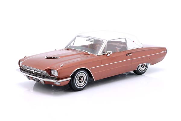 FORD THUNDERBIRD LANDAU COUPE 1966 COPPER METALLIC WHITE