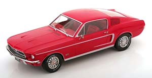 FORD MUSTANG GT FASTBACK 1968 RED