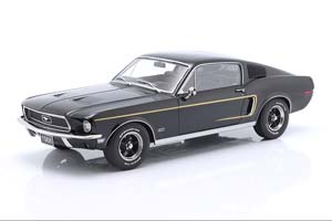 FORD MUSTANG GT FASTBACK 1968 BLACK