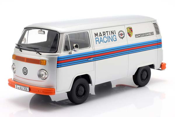 VW T2B PORSCHE MARTINI RACING 1972 SILVER