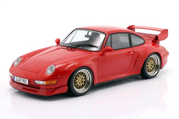 PORSCHE 911 (993) GT2 WITH BBS RIMS 1996 RED / ПОРШЕ 911 993 ГТ2 ББС ДИСКИ КРАСНЫЙ