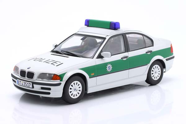 BMW 3ER E46 POLICE 1999 WHITE GREEN