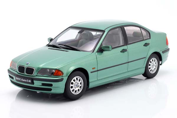 BMW 3ER E46 SALOON 1999 GREEN METALLIC
