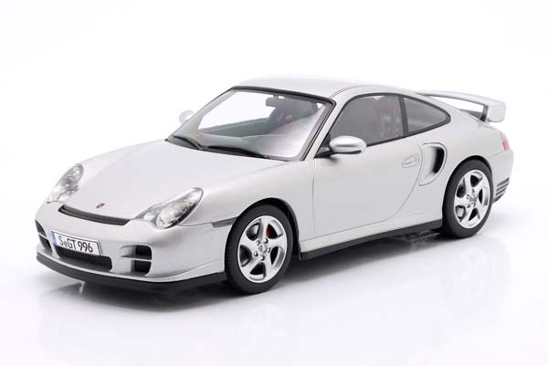 PORSCHE 911 (996) GT2 YEAR 2001 ARCTIC SILVER METALLIC / ПОРШЕ 911 996 ГТ2 АРКТИК СЕРЕБРИСТЫЙ МЕТАЛЛИК