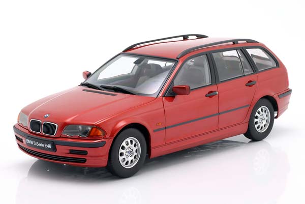BMW 3ER E46 TOURING 1999 RED METALLIC