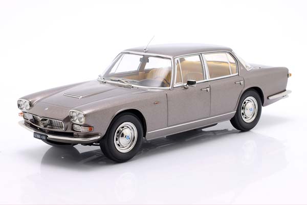 MASERATI QUATTROPORTE I YEAR 1965 GREY METALLIC KK SCALE / МАЗЕРАТИ КВАТТРОПОРТЕ СЕРЫЙ МЕТАЛЛИК КК