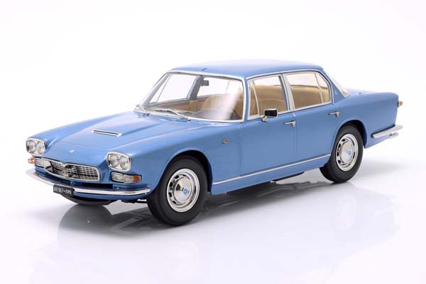 MASERATI QUATTROPORTE I YEAR 1965 LIGHT BLUE METALLIC / МАЗЕРАТИ КВАТТРОПОРТЕ СВЕТЛЫЙ СИНИЙ МЕТАЛЛИК СВЕТЛО