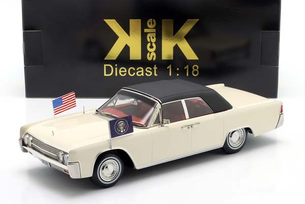 LINCOLN CONTINENTAL CABRIO JOHN F. KENNEDY YEAR 1963 WHITE / ЛИНКОЛН КОНТИНЕНТАЛ КАБРИО ДЖОХН КЕННЕДЙ БЕЛЫЙ — фото 3