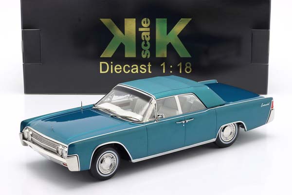LINCOLN CONTINENTAL CONVERTIBLE YEAR 1963 TURQUOISE METALLIC / ЛИНКОЛН КОНТИНЕНТАЛ КАБРИОЛЕТ БИРЮЗОВЫЙ МЕТАЛЛИК — фото 3