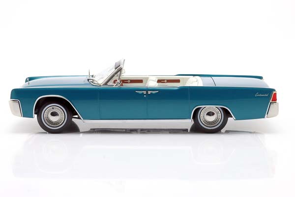 LINCOLN CONTINENTAL CONVERTIBLE YEAR 1963 TURQUOISE METALLIC / ЛИНКОЛН КОНТИНЕНТАЛ КАБРИОЛЕТ БИРЮЗОВЫЙ МЕТАЛЛИК — фото 4