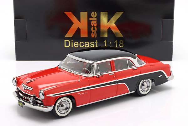 DESOTO FIREFLITE SEDAN YEAR 1955 RED/BLACK / ДЕСОТО ФИРЕФЛИТЕ СЕДАН РЕД/БЛАК КРАСНЫЙ ЧЕРНЫЙ — фото 3