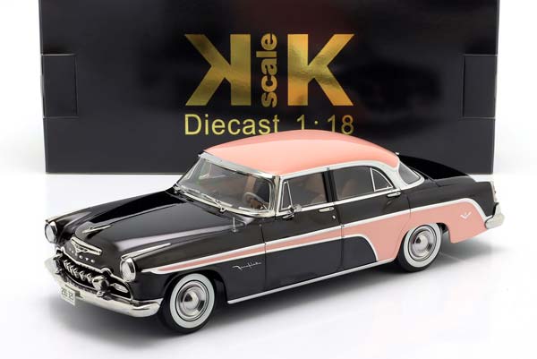 DESOTO FIREFLITE SEDAN YEAR OF CONSTRUCTION 1955 BLACK/PINK / ДЕСОТО ФИРЕФЛИТЕ СЕДАН БЛАК/ПИНК ЧЕРНЫЙ РОЗОВЫЙ — фото 3