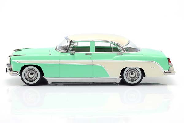DESOTO FIREFLITE SEDAN YEAR 1955 LIGHT GREEN/CREAM / ДЕСОТО ФИРЕФЛИТЕ СЕДАН СВЕТЛЫЙ ГРИН/КРИМ СВЕТЛО ЗЕЛЕНЫЙ КРЕМОВЫЙ — фото 4