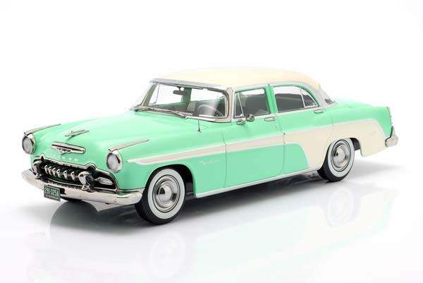 DESOTO FIREFLITE SEDAN YEAR 1955 LIGHT GREEN/CREAM / ДЕСОТО ФИРЕФЛИТЕ СЕДАН СВЕТЛЫЙ ГРИН/КРИМ СВЕТЛО ЗЕЛЕНЫЙ КРЕМОВЫЙ