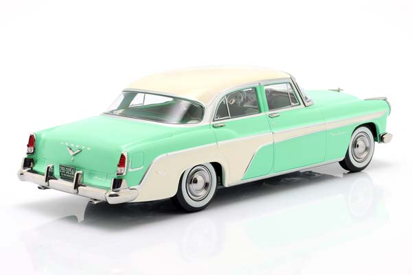 DESOTO FIREFLITE SEDAN YEAR 1955 LIGHT GREEN/CREAM / ДЕСОТО ФИРЕФЛИТЕ СЕДАН СВЕТЛЫЙ ГРИН/КРИМ СВЕТЛО ЗЕЛЕНЫЙ КРЕМОВЫЙ — фото 2