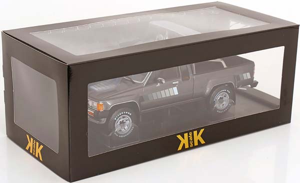 TOYOTA TRUCK XTRA CAB 4X4 (HILUX) 1985 GRAYMETALLIC / WHITE / ТОЙОТА ГРУЗОВИК КСТРА КАБ 4X4 ХИЛУКС ГРАЙМЕТАЛЛИК БЕЛЫЙ — фото 6