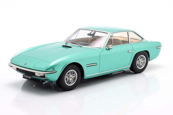 LAMBORGHINI ISLERO S 1969 LIGHTGREEN-METALLIC / ЛАМБОРГИНИ ИСЛЕРО СВЕТЛО-ЗЕЛЕНЫЙ МЕТАЛЛИК