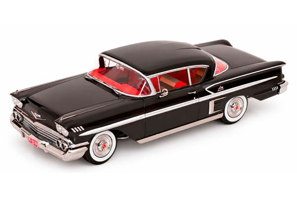 CHEVROLET BEL AIR IMPALA COUPE 1958 BLACK / ШЕВРОЛЕ БЕЛ ЭЙР ИМПАЛА КУПЕ 1958 ЧЕРНЫЙ