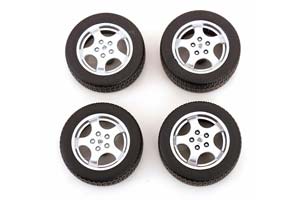 PORSCHE CUP RIMS AND TYRES SET 1992 / ПОРШЕ КУП ДИСКИ ШИНЫ НАБОР