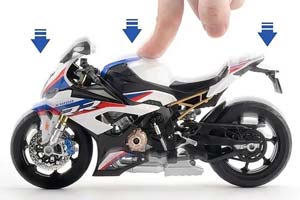 BMW S1000 RR 2025 WHITE / БМВ С1000 РР БЕЛЫЙ (ДЛИНА 23 СМ) — фото 3