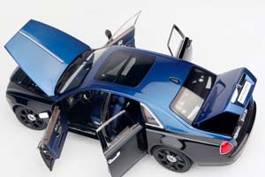 ROLLS-ROYCE GHOST I 2010-2020 BLACK/BLUE — фото 3