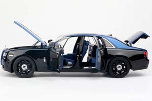 ROLLS-ROYCE GHOST I 2010-2020 BLACK/BLUE — фото 4