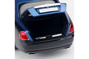 ROLLS-ROYCE GHOST I 2010-2020 BLACK/BLUE — фото 8