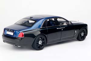 ROLLS-ROYCE GHOST I 2010-2020 BLACK/BLUE — фото 2
