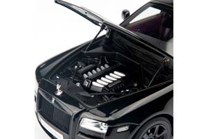ROLLS-ROYCE GHOST I 2010-2020 BLACK/VIOLET INTERIOR — фото 10