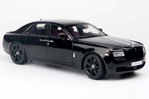 ROLLS-ROYCE GHOST I 2010-2020 BLACK/VIOLET INTERIOR — фото 2