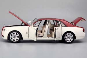 ROLLS-ROYCE GHOST I 2010-2020 WHITE/RED — фото 3