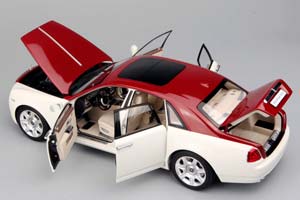 ROLLS-ROYCE GHOST I 2010-2020 WHITE/RED — фото 4