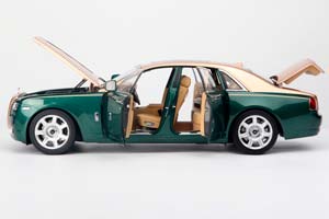 ROLLS-ROYCE GHOST I 2010-2020 BROOKLANDS GREEN/GOLD — фото 3