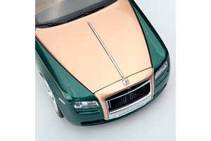 ROLLS-ROYCE GHOST I 2010-2020 BROOKLANDS GREEN/GOLD — фото 15