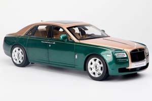 ROLLS-ROYCE GHOST I 2010-2020 BROOKLANDS GREEN/GOLD — фото 4