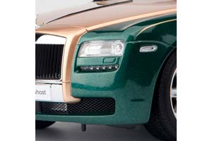 ROLLS-ROYCE GHOST I 2010-2020 BROOKLANDS GREEN/GOLD — фото 7