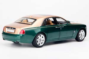 ROLLS-ROYCE GHOST I 2010-2020 BROOKLANDS GREEN/GOLD — фото 2