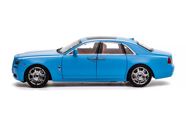 ROLLS-ROYCE GHOST 2020 BLUE MATT / РОЛЛС-РОЙС ГОСТ МАТОВЫЙ СВЕТЛО-СИНИЙ — фото 7