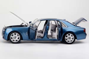 ROLLS-ROYCE GHOST I 2010-2020 METROPOLITAN BLUE/SILVER — фото 3