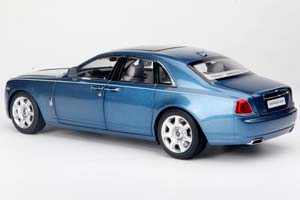 ROLLS-ROYCE GHOST I 2010-2020 METROPOLITAN BLUE/SILVER — фото 4