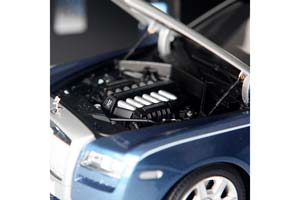 ROLLS-ROYCE GHOST I 2010-2020 METROPOLITAN BLUE/SILVER — фото 6