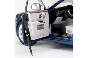 ROLLS-ROYCE GHOST I 2010-2020 METROPOLITAN BLUE/SILVER — фото 10
