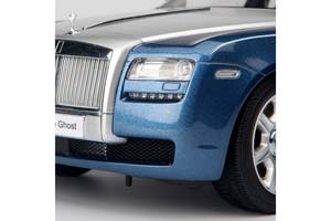ROLLS-ROYCE GHOST I 2010-2020 METROPOLITAN BLUE/SILVER — фото 11