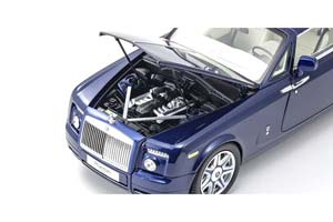 ROLLS-ROYCE PHANTOM DROPHEAD COUPE 2016 BLUE / РОЛЛС-РОЙС ФАНТОМ КУПЕ СИНИЙ — фото 6
